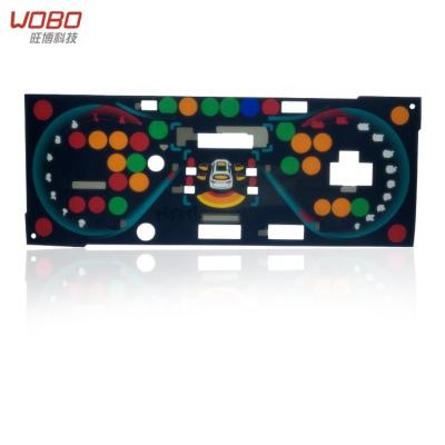 China Dual Vision Auto Universal Custom 2 D Digital Car Instrument Cluster for sale