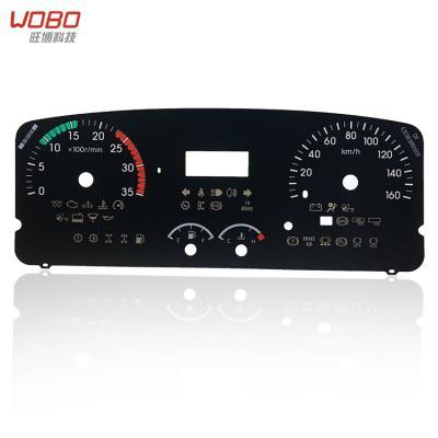 China Good Lightweight Transimition Bus Dashboard Screen Printing Custom Dashboard For Digital Dashboard for sale