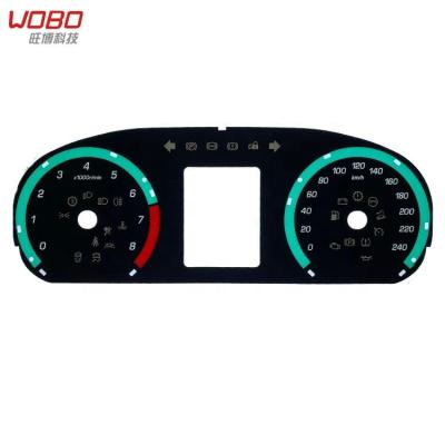 China Good Light Transmittance Customization For Automobile Instruments Dash Meter Auto Oil Gauge Gauge for sale