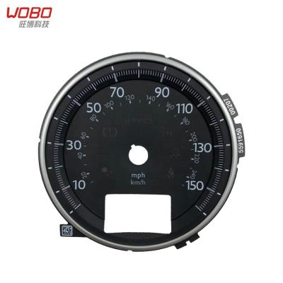 China Light Good Transimition Custom Skill Screen Printing Tachometer&Speedometer Car Dashboard Panel for sale