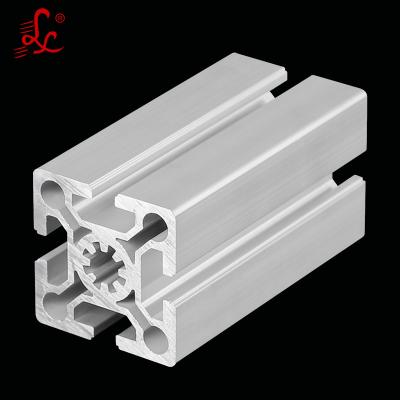 China Aotomobiles factory 5050 industrial material frame t slot extrusion aluminum aluminio profile for sale