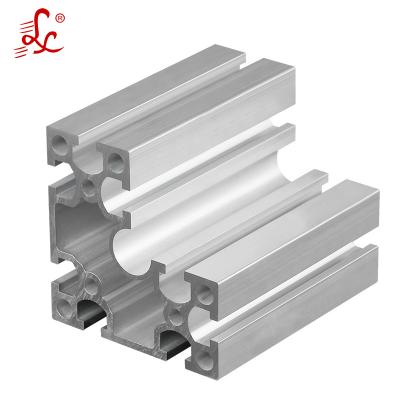 China Industrial Robot Fence 6063 Aluminio T5 8840 For Track Material Extrusion Worktable Frame Aluminum T Slot Profile for sale