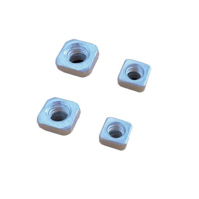 China Carbon Steel Block Nut M6 M8 Square Nut High Quality Carbon Steel for sale