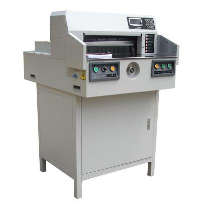 China Printing Shops DOUBLE 100 a4 Digital Paper Cutter Machine Price Hydraulic Cutter Automatic Paper Machine for Scrapbook for sale