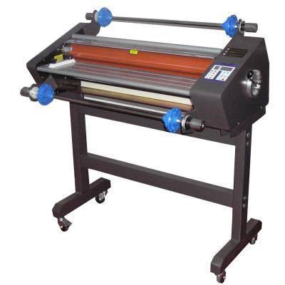 China Print Shops Double Heat Roller 100 Hot Roll Laminating Machine Laminating Machine For A3 Size Paper for sale