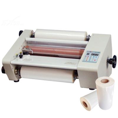 China Printing Stores Double 100 China Factory Cheap Price FM 480mm Office Hot Cold Laminate Laminator Hot Roll Laminating Machine for sale