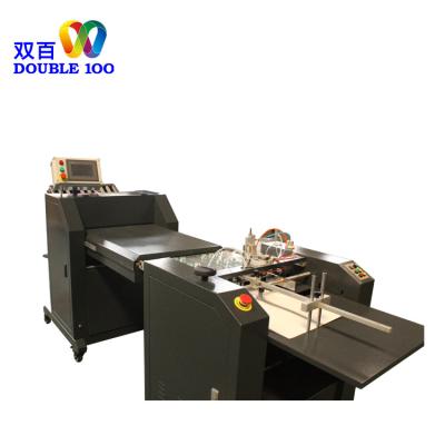 China Printing Shops Double Automatic Photo Album 100 Photo Paper Creasing And Folding Machine For Papers for sale