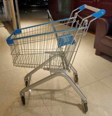 China Unfolding Grocery Shopping Cart High Quality Supermarket Shopping Trolley YRD-A60 for sale