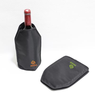 China Waterproof Keep Wine Cooler Cold Cold Waterproof Gel Wine Bottle Sleeve Cooler Ice Pack For Picnic Party BBQ for sale