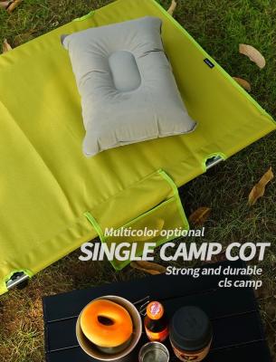 China Portable & 56 Inch Portable Cradle Sleep Bed Compact Folding Camping Cot. length for adults strolling for sale