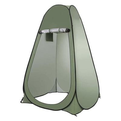 China Cheap Portable and Ultralight Outdoor Noise 2 Windows Up Changing Tent Toilet Shower Camping Beach Pravicy Changing Room Tent for sale