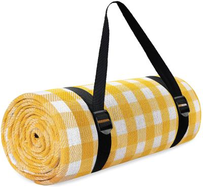 China Easy To Clean Ready To Boat Acrylic 2mx2m 3 Layers 6mm Thick Waterproof Camping Mat Ply Up Picnic Mat Blankets for sale