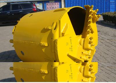 China Double Open 870KG Height 1200mm Rock Drilling Bucket for sale