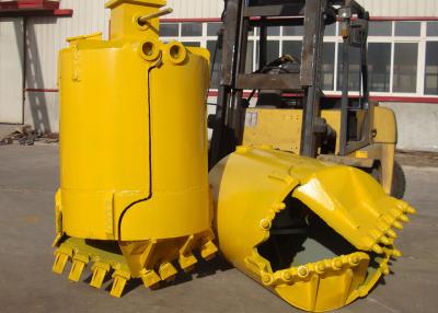 China Double Bottom Double Open 1200mm Rock Drilling Bucket for sale