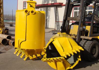 China Two Slice Soil Bit 520mm Rock Drilling Bucket For Drilling Sand Layer for sale