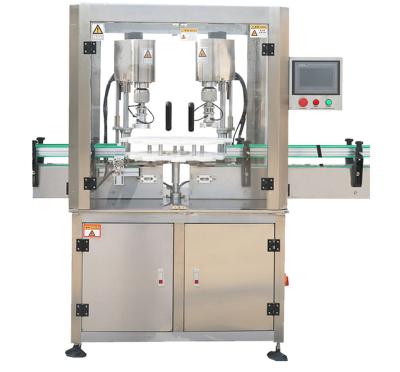 China Food Straight Line High Quality Automatic Screw Capping Machine for sale