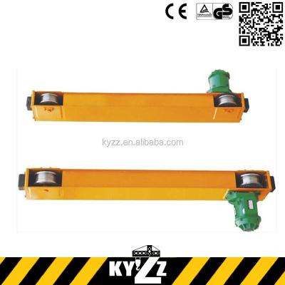 China Bridge Crane Customized 5 Ton End Carriage End Truck End Beam For Overhead Bridge Crane EOT Crane With Engine for sale