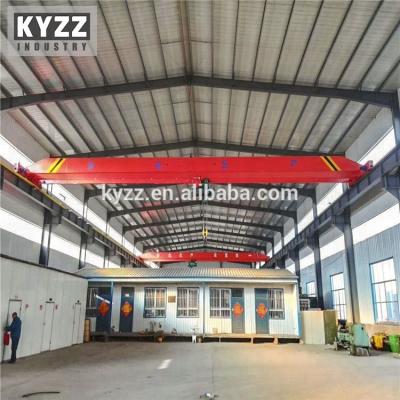 China Bridge Crane 1 2 3 5 7.5 10 15 20 Ton Single Double Girder Overhead Crane Price For Sale for sale