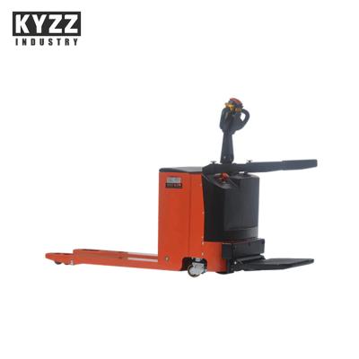 China KYZZ 2 Ton High Quality Battery Operated 2ton Full Electric Pallet Truck for sale