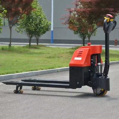 China Ce Hotels 1.5Ton Mini Battery Operated Electric Pallet Truck 1.5 Ton Jack for sale