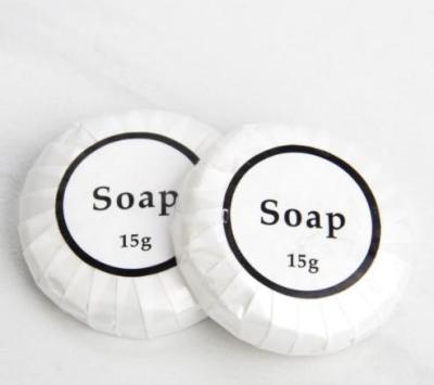 China Custom Logo Round Hotel Bath Soap Mini Travel Hotel Amenity Hand Soap for sale