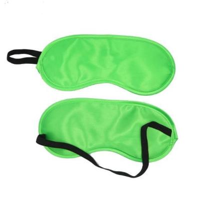 China Customized Travel Silk Satin Sleeping Eye Mask Soft Eyeshade Sleep Mask for Night Sleeping Travel Nap for sale