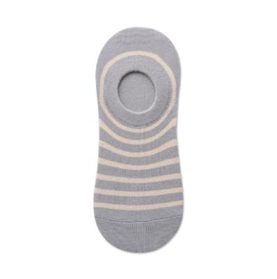 China Custom Cotton Striped Men Invisible No Show Socks Manufacturer for sale