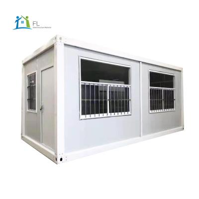 China Modern Steel Framed Building Mobile Prefab House Expandable Sandwich Panel Color Shipping Container Prefab For Office Living for sale