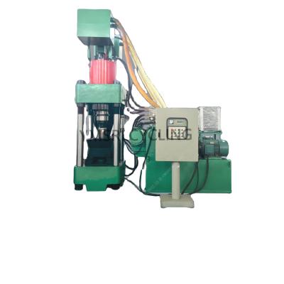 China Metal chips/chips/turnings CE certification hydraulic vertical scrap copper briquette press machine for sale for sale