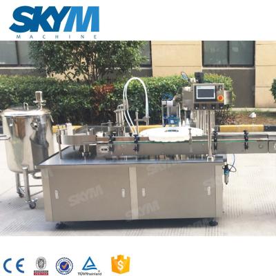 Cina spray bottle Automatic filling capping machine 50ml 100ml perfume packing machine for glass bottle in vendita