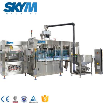 중국 Full Automatic Carbonated Soft Drinking Liquid Water Bottling Plastic Glass Bottle Washing Filling Capping Plant Line Machine 판매용