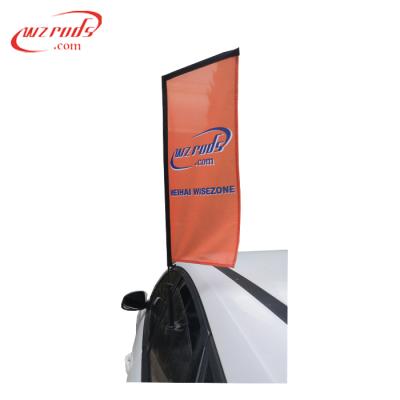 China Promotional High Quality Mini Hanging Beach Flag For Used Car Market for sale