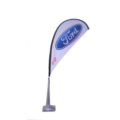 China Dye Sublimation Printing Patent Teardrop Car Window Flag Banner Clips For Display for sale