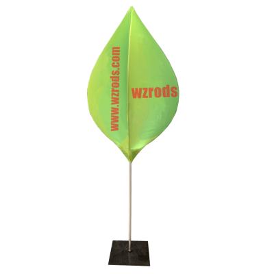 China Weihai WZRODS Pop Durable Unique Lantern Banner Post Frame Logo 3D Display Effect Dart Banner Custom Pole For Indoor Promotion Event for sale