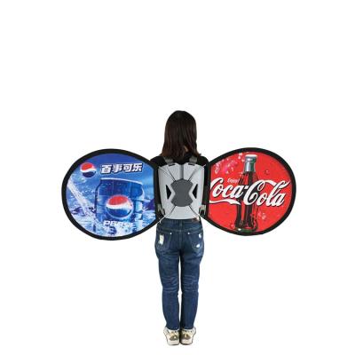 China Custom Mobile Advertising Flag FLYING Flag Banner Backpack for sale