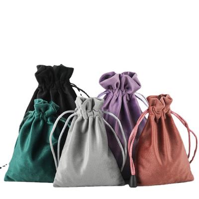 China Recyclable Custom Customized Big Silk Satin Drawstring Wholesale Package Logo Drawstring Velvet Clothes Extra Silk Bags For Hair for sale