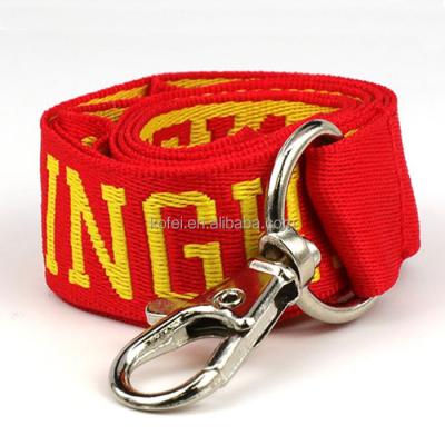 China Kofei Durable Custom High Quality Polyester Woven Label Lanyard for sale