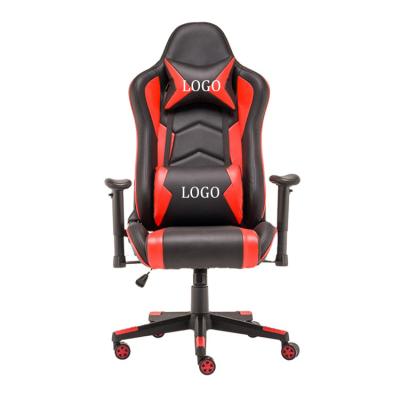 China Ergonomic Leather Convertible Floor PC Gaming Chair with Custom Logo Gaming Chair for sale