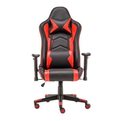 China Wholesale Convertible Fabric Leather Pillow PC Gaming Chair RGB Extended Computer Gaming Chair With Wheels for sale