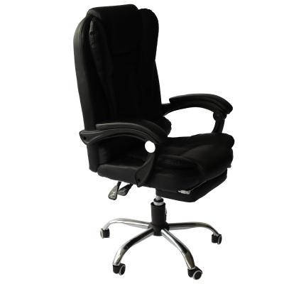 China Foldable Massage Office Chair (Height) Adjustable Economic Electric Executive Swivel Chair With Footrest for sale