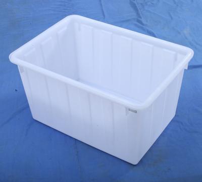 China 50L Stackable & Nestable Solid plastic crates plastic boxes for sale