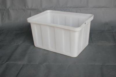 China Square & Rectangular Open Top heavy duty Polyethylene Tanks  with Internal Flanges for sale