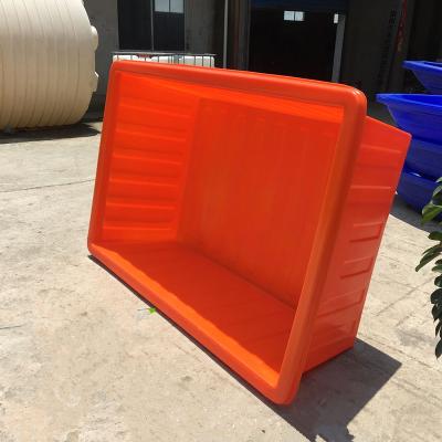 China 1000L PE big plastic live fish transport tanks for sale