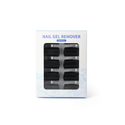 China Eco-friendly Wholesale Price Black Nail Art LED UV Gel Polish Remover Soak Off Clips for sale