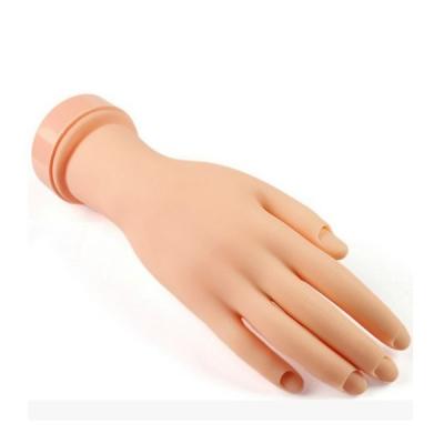 China Newest Art Model Female Silicone Practice Inflatable Realistic Hand Mannequin For Nail for sale