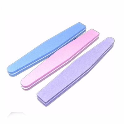 China Professional Custom Double Sided Nail File 100/180 Japan Sandpaper Sanding Disposable Nail File for sale