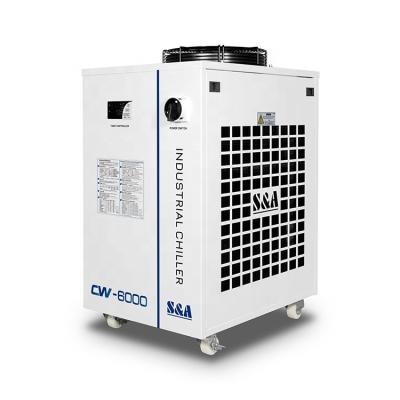 China Factory S&A CW-6000BI Professional Laboratory Machine Air Cooling Industrial Cooled Water Chiller for sale