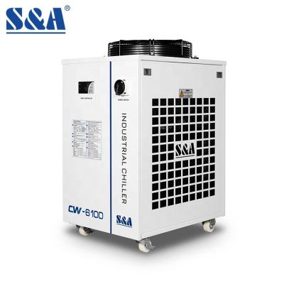 China Factory Price S&A CW-6100BI Factory Price Air Cooled Recirculating Water Industrial Chiller for sale