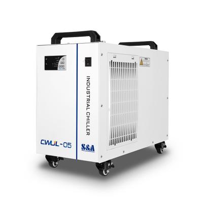 China S&A Factory Compact Recycling Small Industrial Chiller CWUL-05 For 5W UV Laser for sale