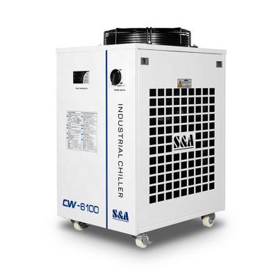 China S&A China Factory CW-6100BN 4.08kW Active Cooling Air Cooled CNC Spindle Chiller for sale